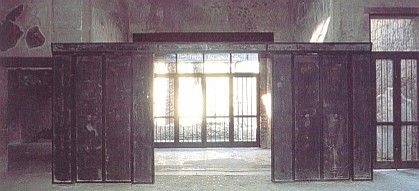 Closer Look at the Wooden Partition.