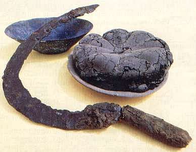 Boscoreale Museum, Fossilised Food.