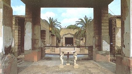 View of Grand Triclinium, Deer House