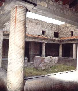 Villa Poppea, Eastern Peristyle Looking South-Eastward.