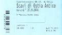 Ostia Antiqua Ticket